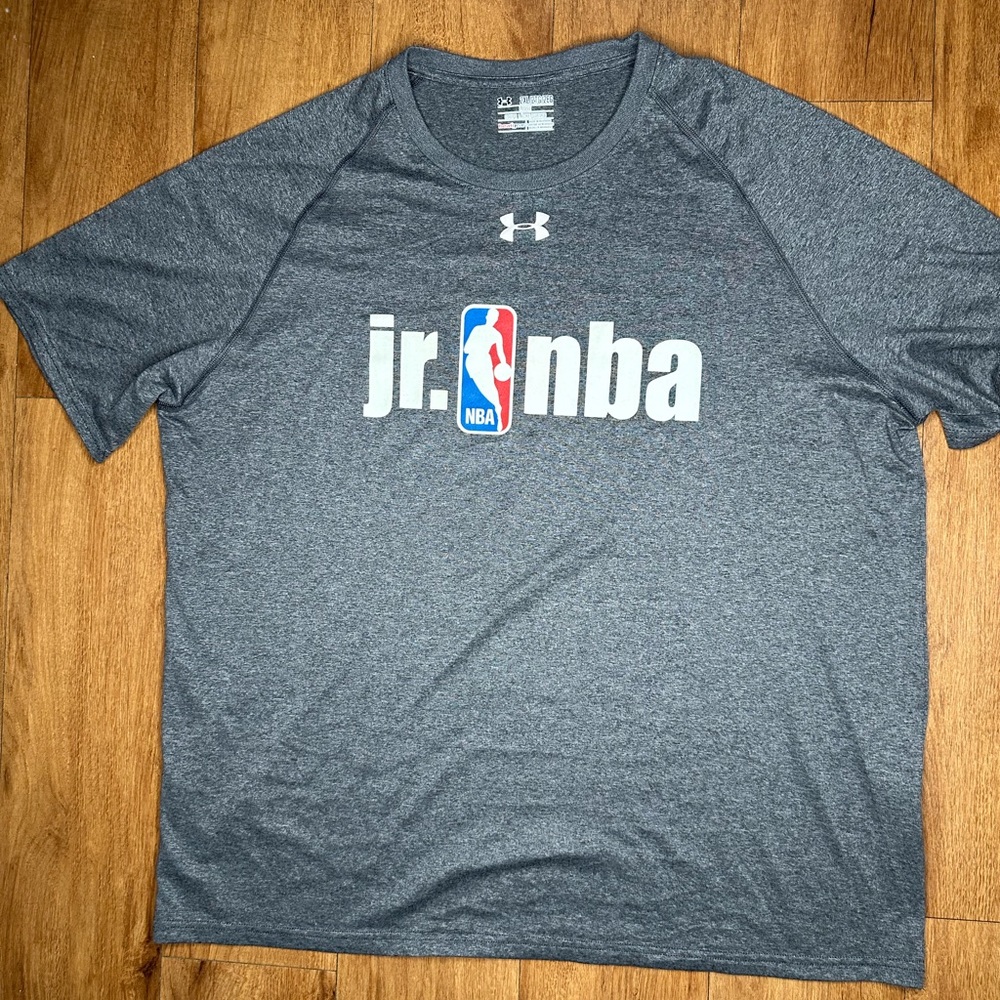 Under Armour Jr. NBA Gray T-Shirt (men’s cut)